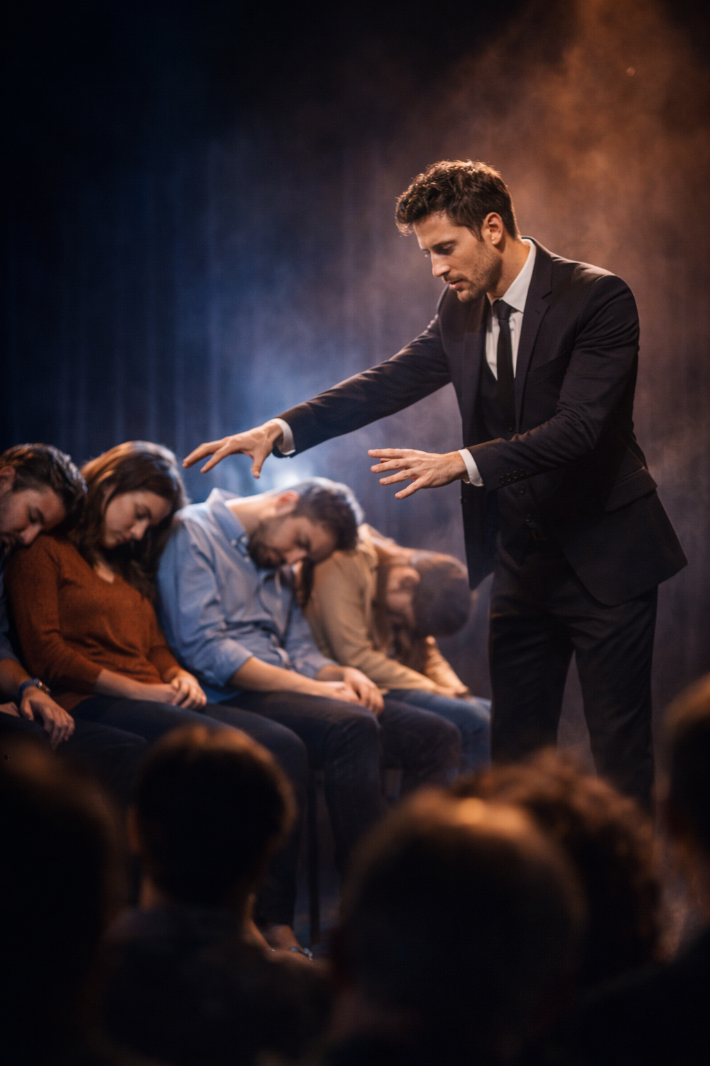 Formation hypnose de spectacle en ligne — guide hypnose Méthode Mirage